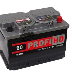 Аккумулятор 80 A/ч Profi HD