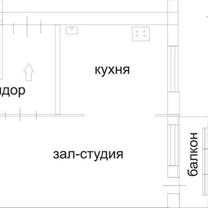 продам 3 к.кв на Октябрьском