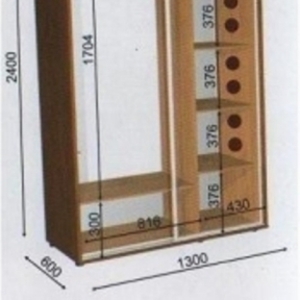 шкаф купе 130 60 240