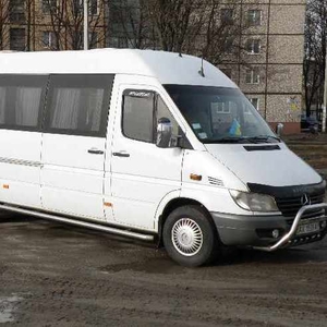 Пассажирские перевозки. Заказ автобуса Mercedes Sprinter на 18 мест 